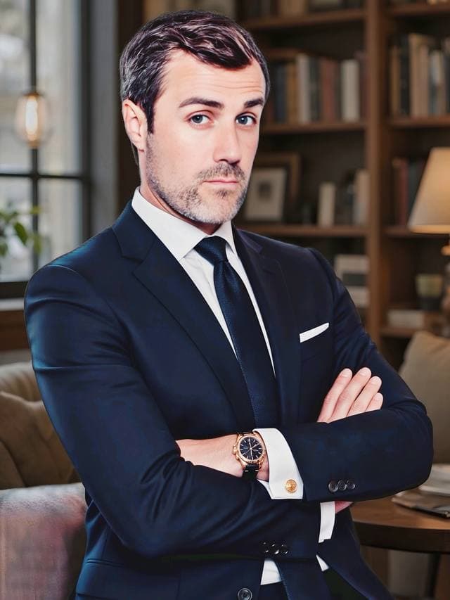 Retrato sintético del doctor Narciso Nyez Conde, personaje ficticio y fundador de Narcisos Anónimos